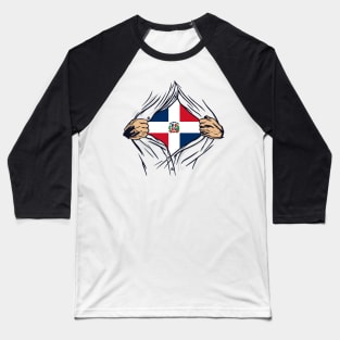 Proud Dominicana Flag, Republica dominicana gift heritage, Dominican girl Boy Friend dominicano Baseball T-Shirt